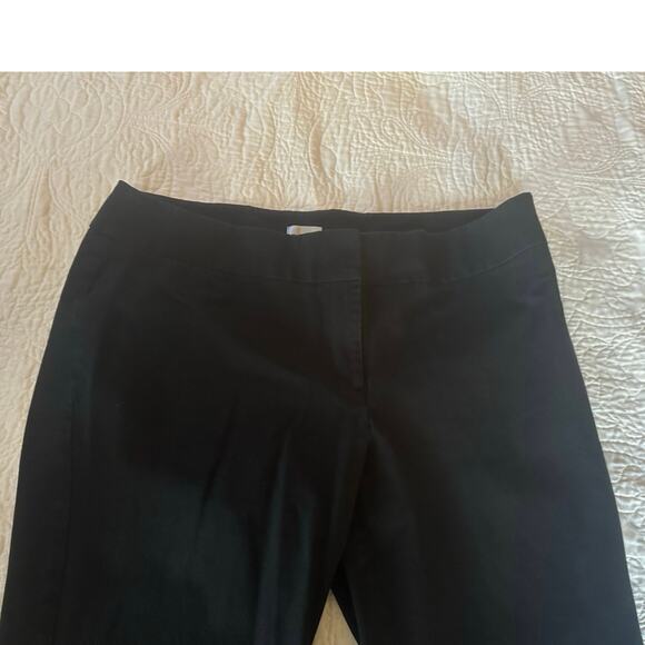 Chico’s Solid Black Capris Sz. 3 (16) - Picture 3 of 6